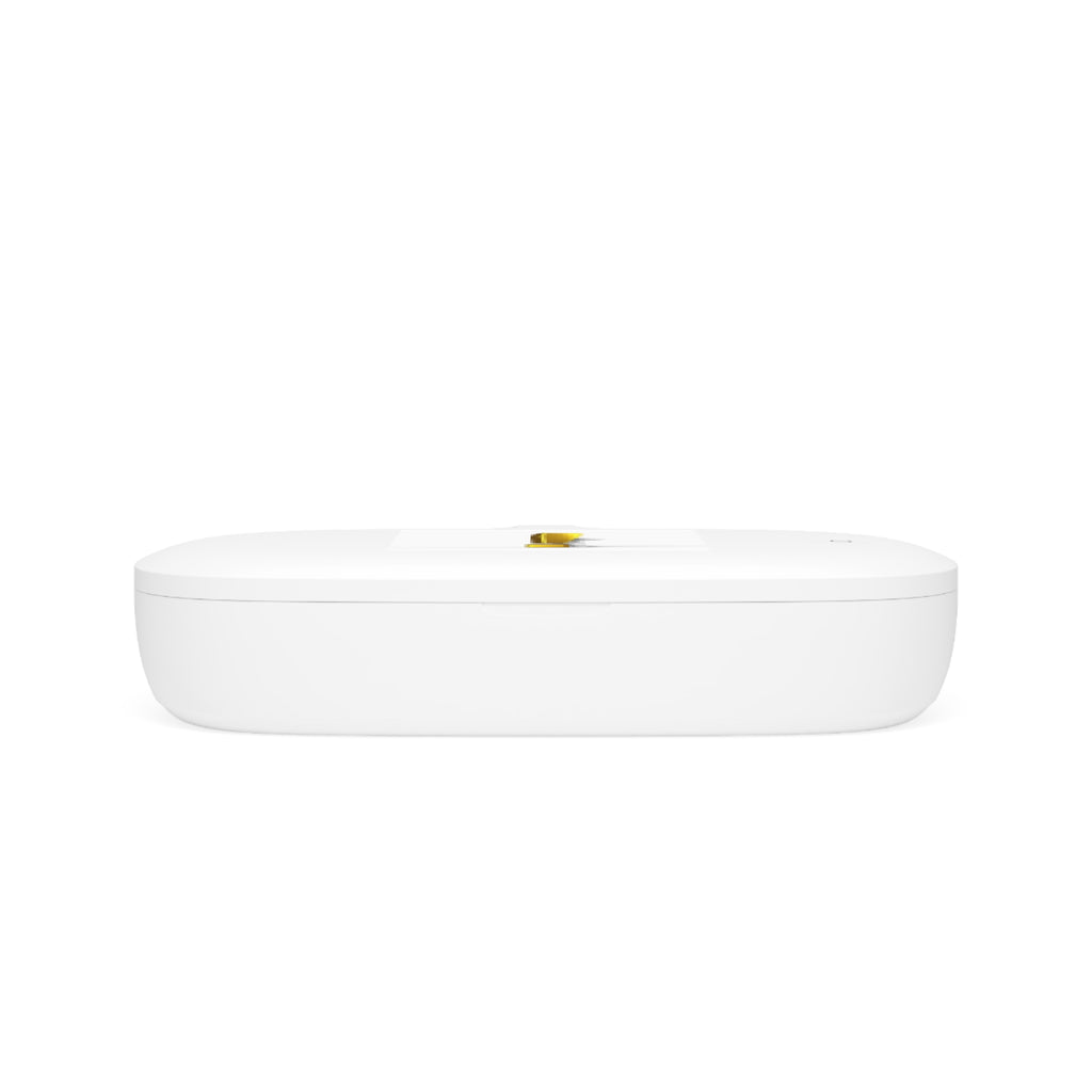 Gold Exclamation Mark UV Phone Sanitizer and Wireless Charging Pad