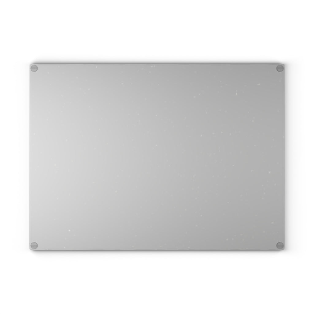 Black Speckled Pattern Glass Cutting Board | Tempered Kitchen Countertop Protector