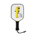 Gold Letter F Graphic Pickleball Paddle Set | Pickleball Kit