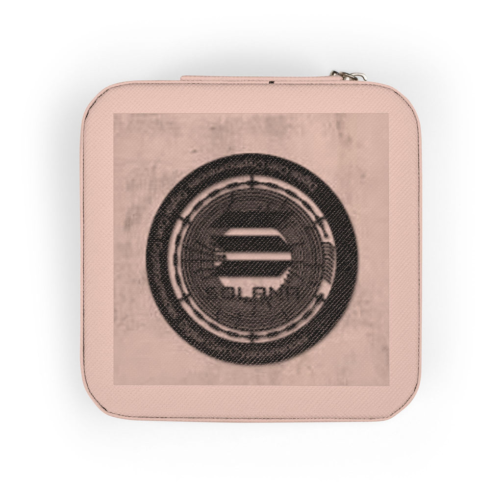 Solana Crypto currency Jewelry Travel Case | Compact Velvet Organizer