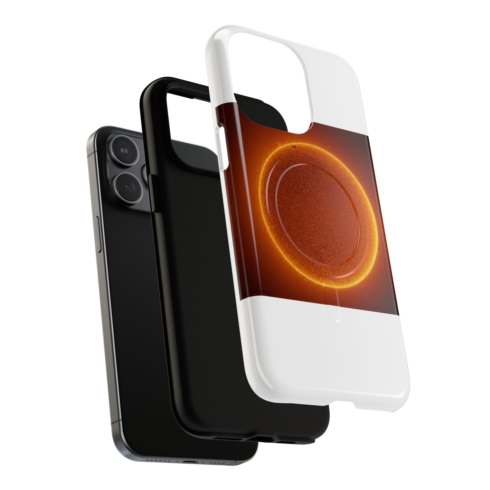 Glowing Solar Eclipse Phone Case | Tough Magnetic Case
