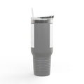 Yellow Letter i Character Travel Mug | 40oz Insulated Tumbler
