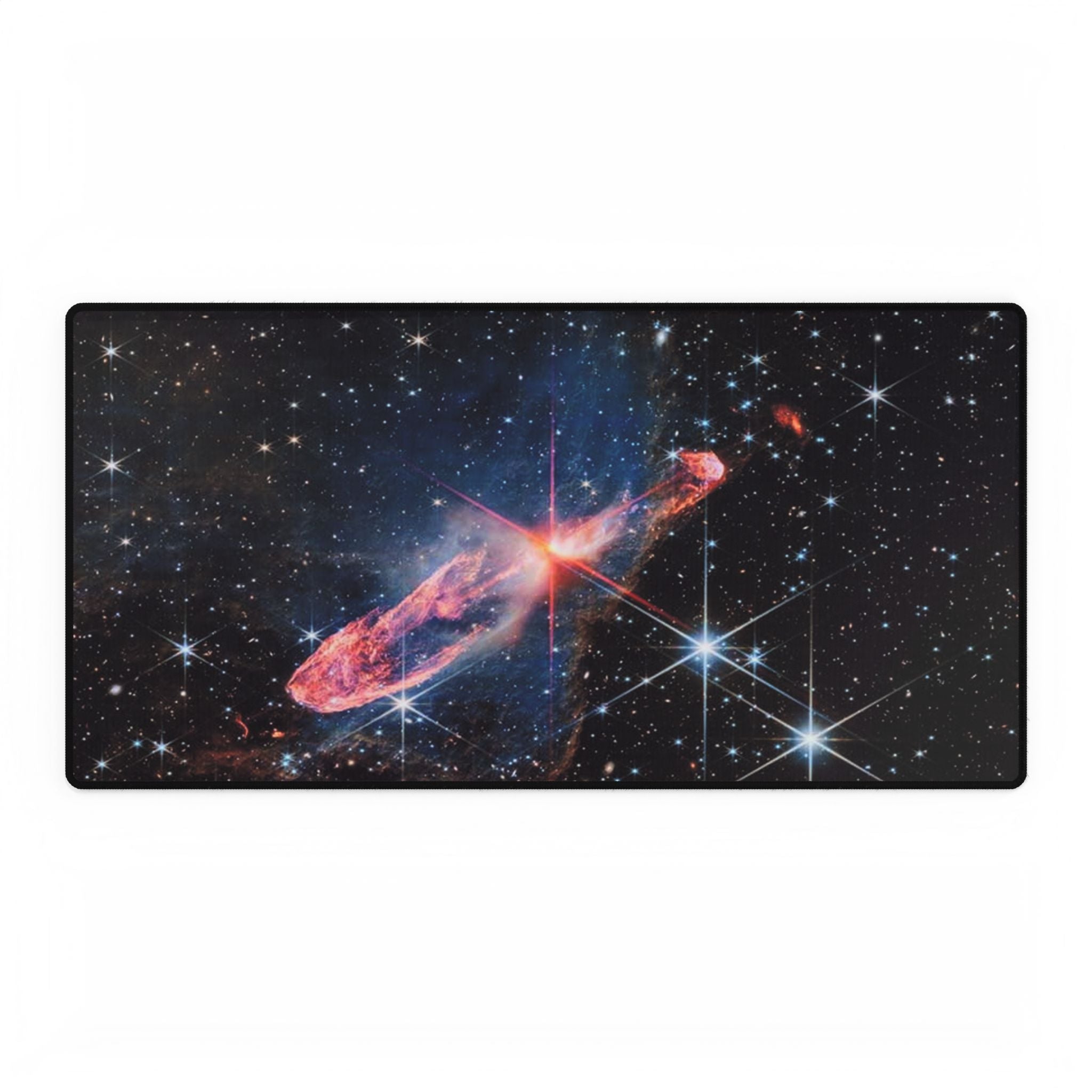Tapis de bureau Galaxie Nébuleuse | Tapis de souris Spatial Étoiles Cosmiques