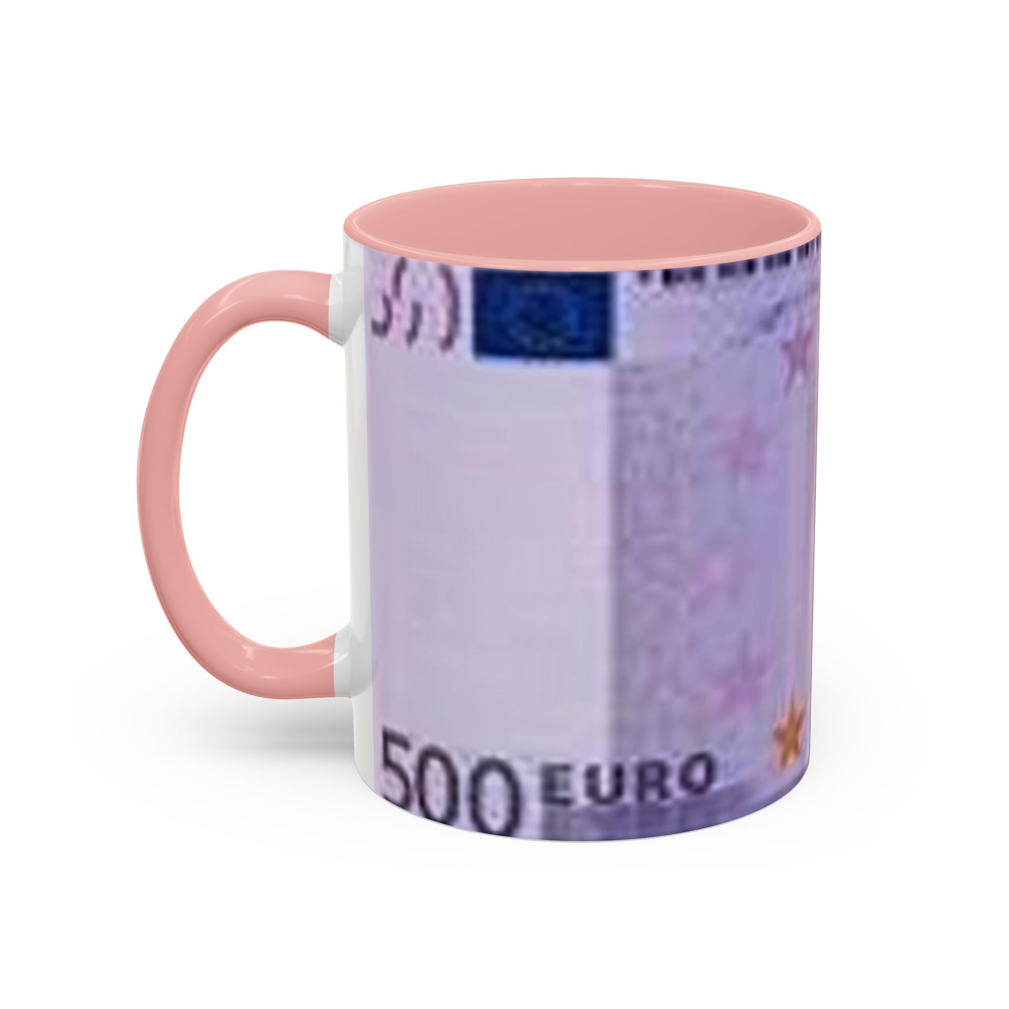 500 Euro Banknote Tasse | Akzent-Kaffeetasse 11oz 15oz