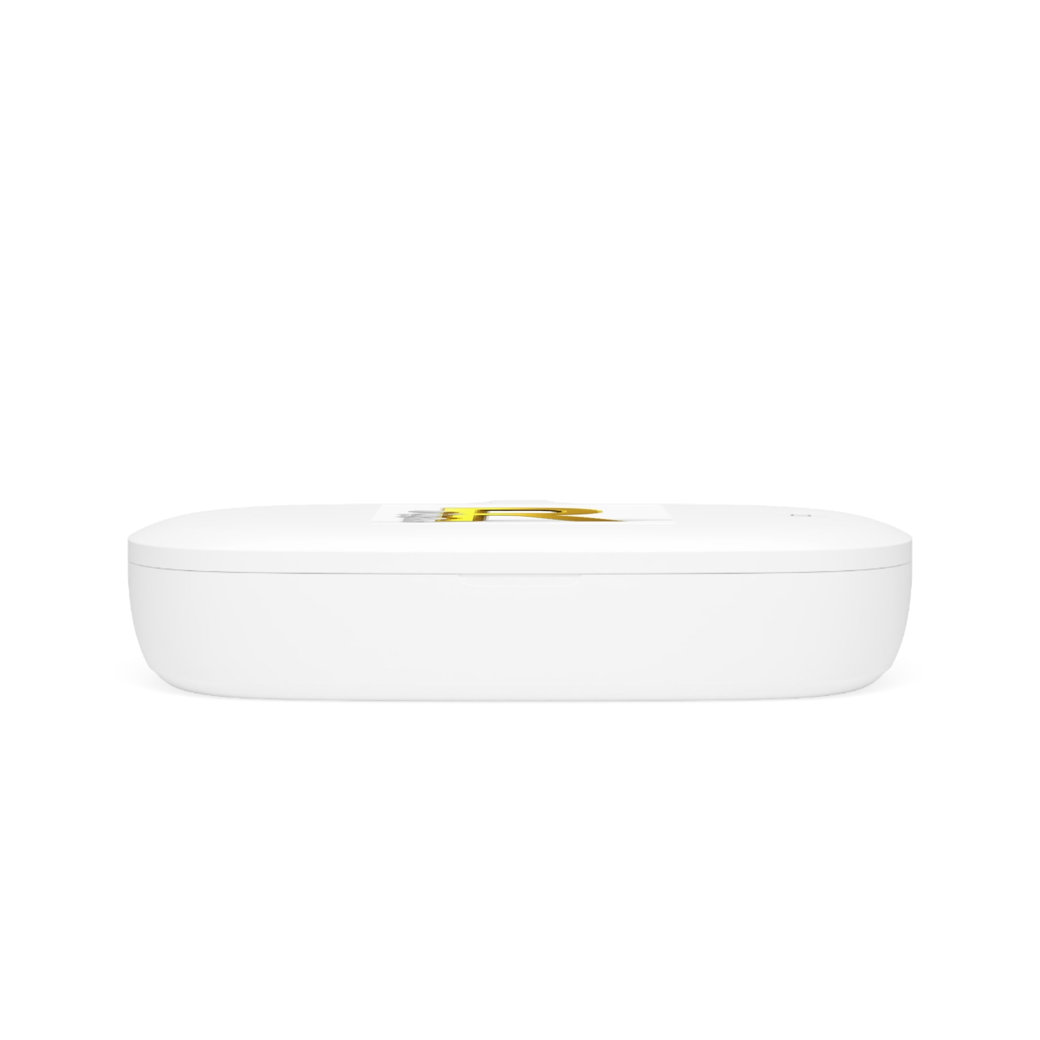 Gold Letter R Design UV Phone Sanitizer and Wireless Charging Pad | Monogram R
