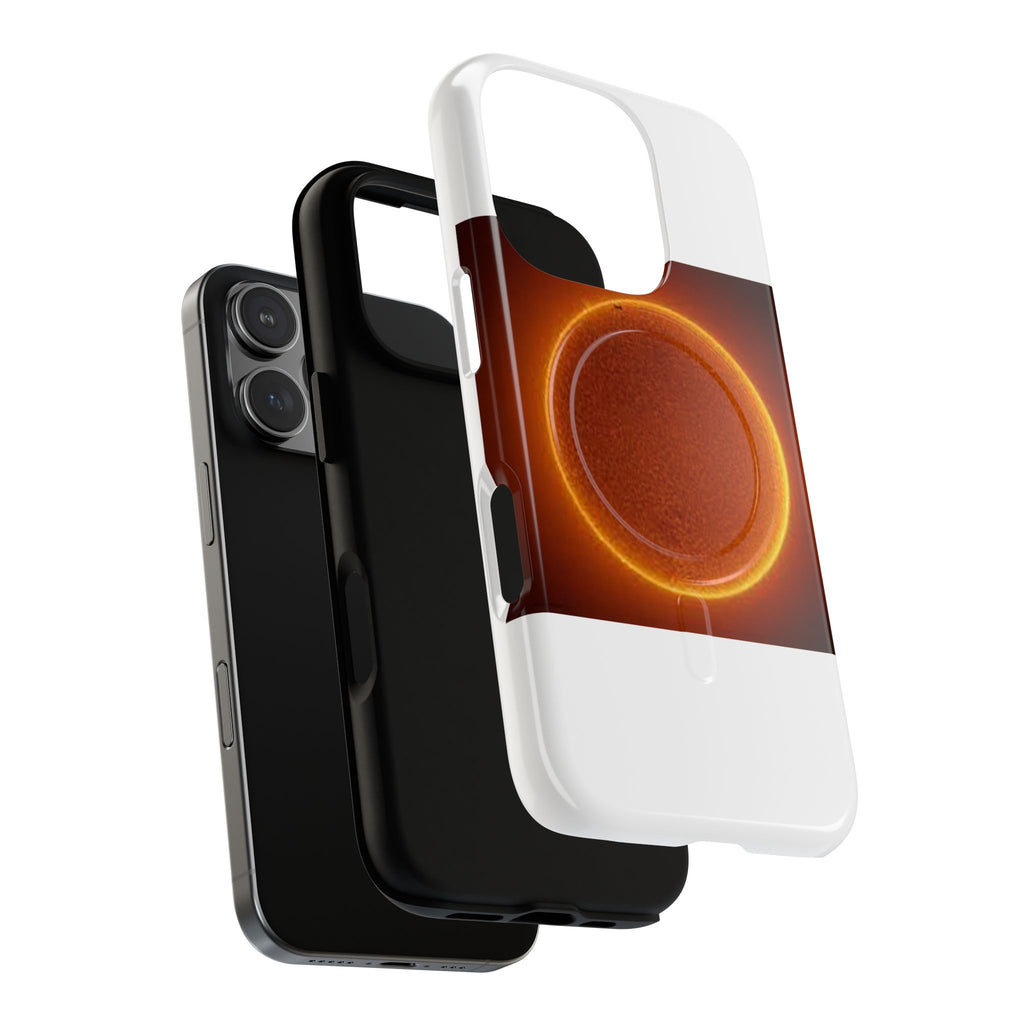 Glowing Solar Eclipse Phone Case | Tough Magnetic Case