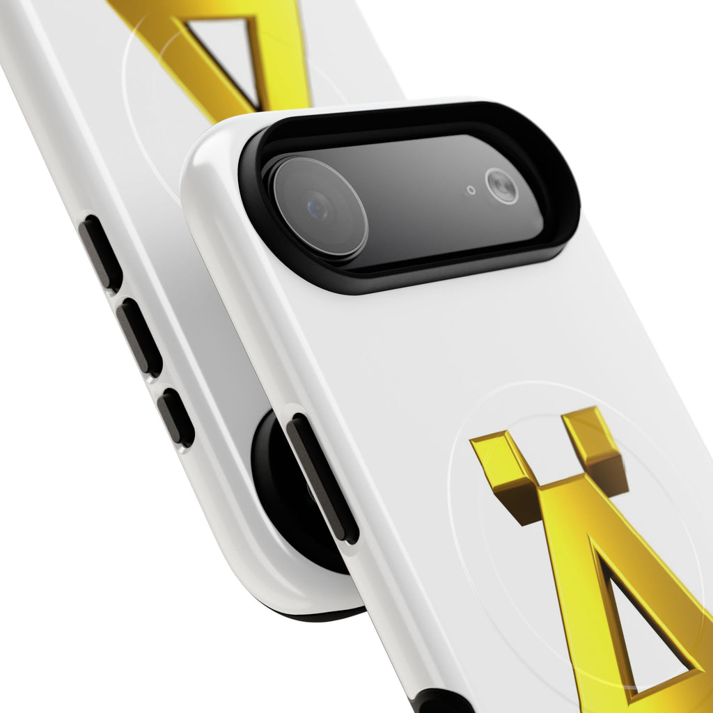 Gold Letter Ä Phone Case | Magnetic Tough Case, Initial Monogram