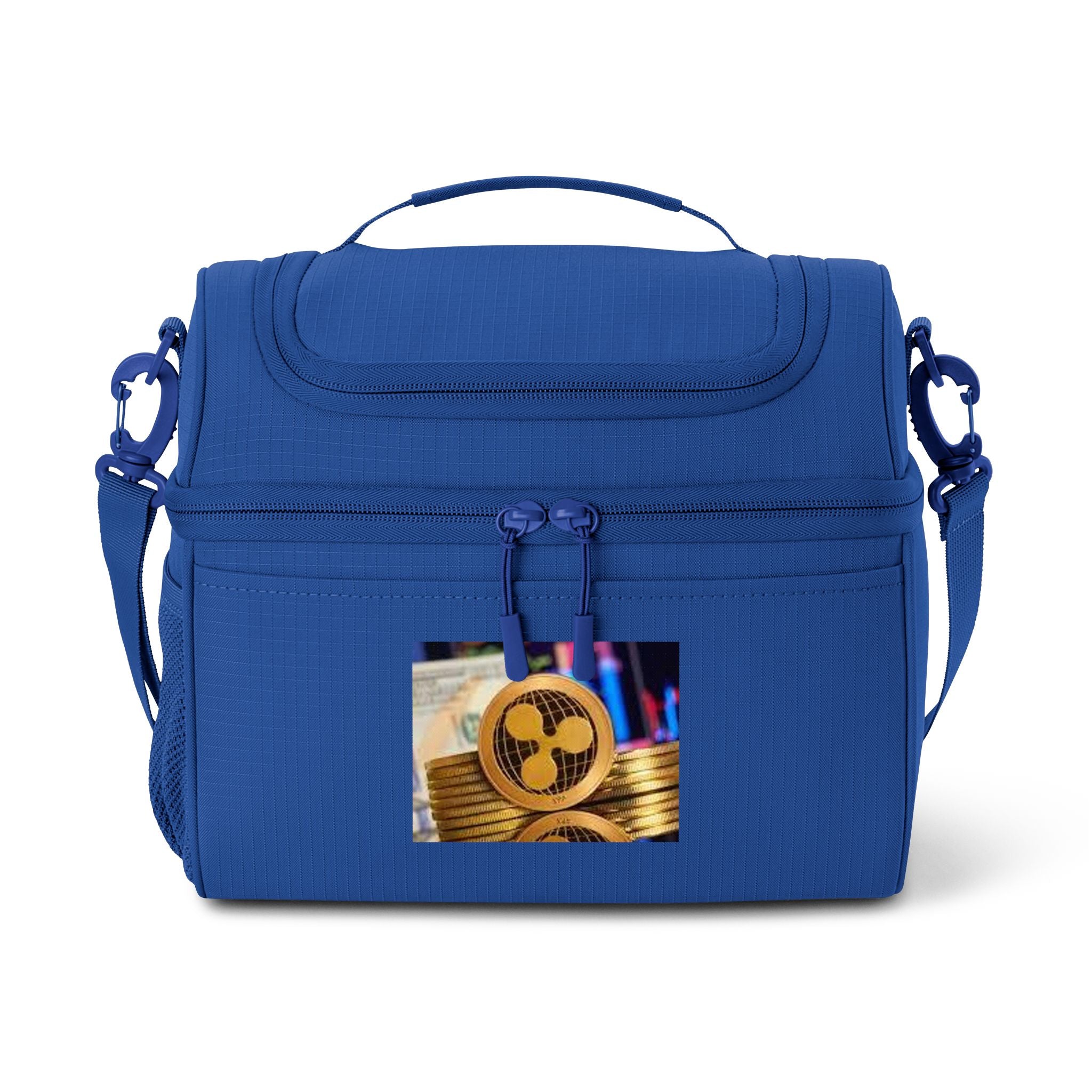 Ripple Crypto Coin Cooler Bag | Insulated Lunch Cooler, Cryptocurrency Design