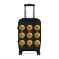 Cryptocurrency Coins Suitcase | Bitcoin Ethereum Litecoin Travel Luggage