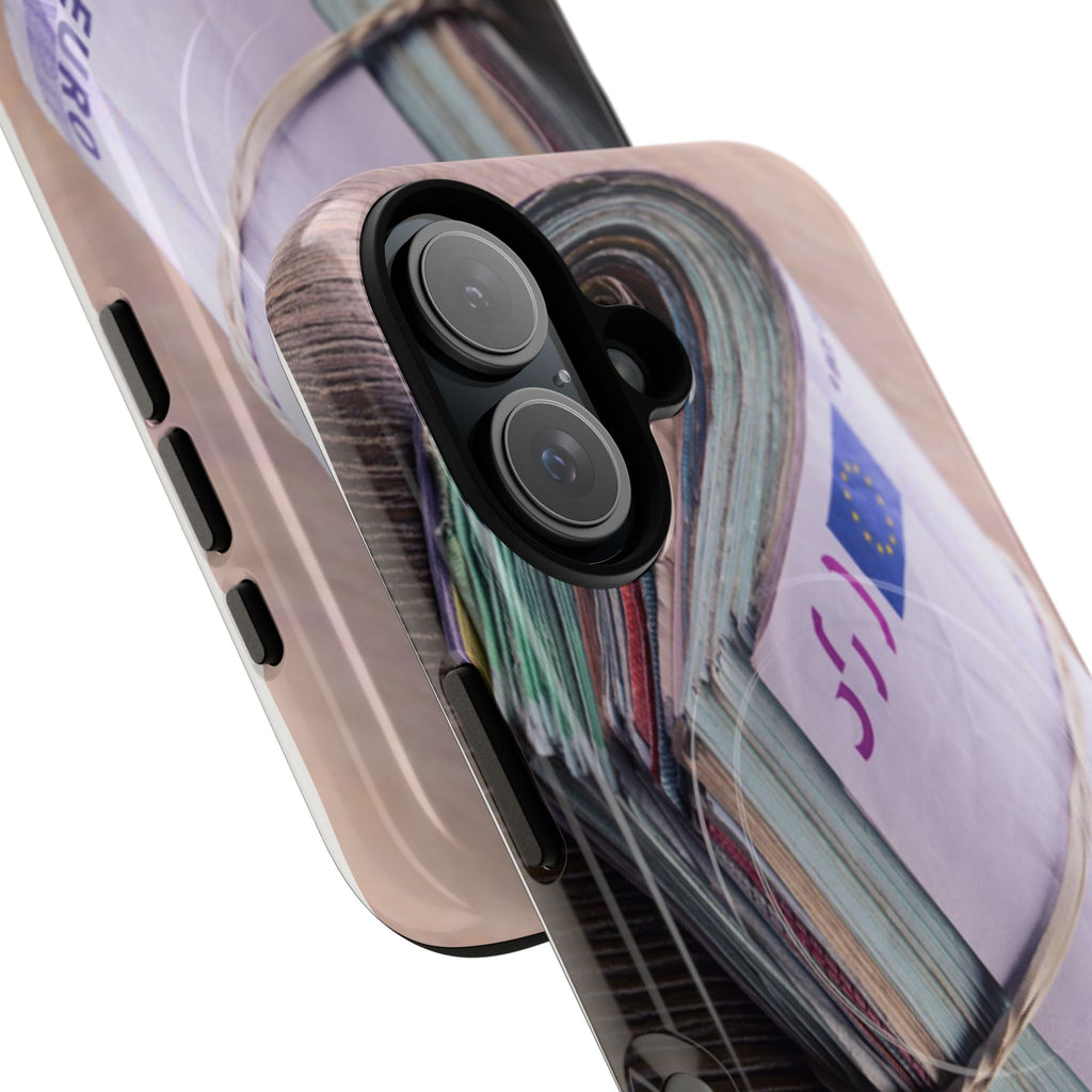 Stack of Euro Banknotes Phone Case | Money Roll iPhone Case, Cash Print