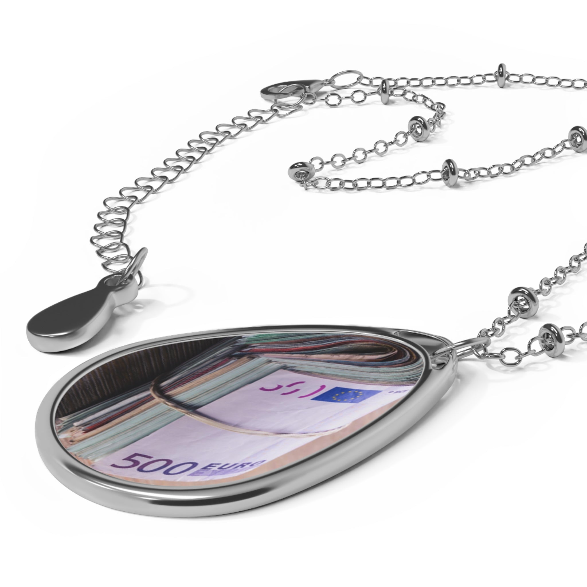 Oval Photo Pendant Necklace — Custom Oval Locket Jewelry