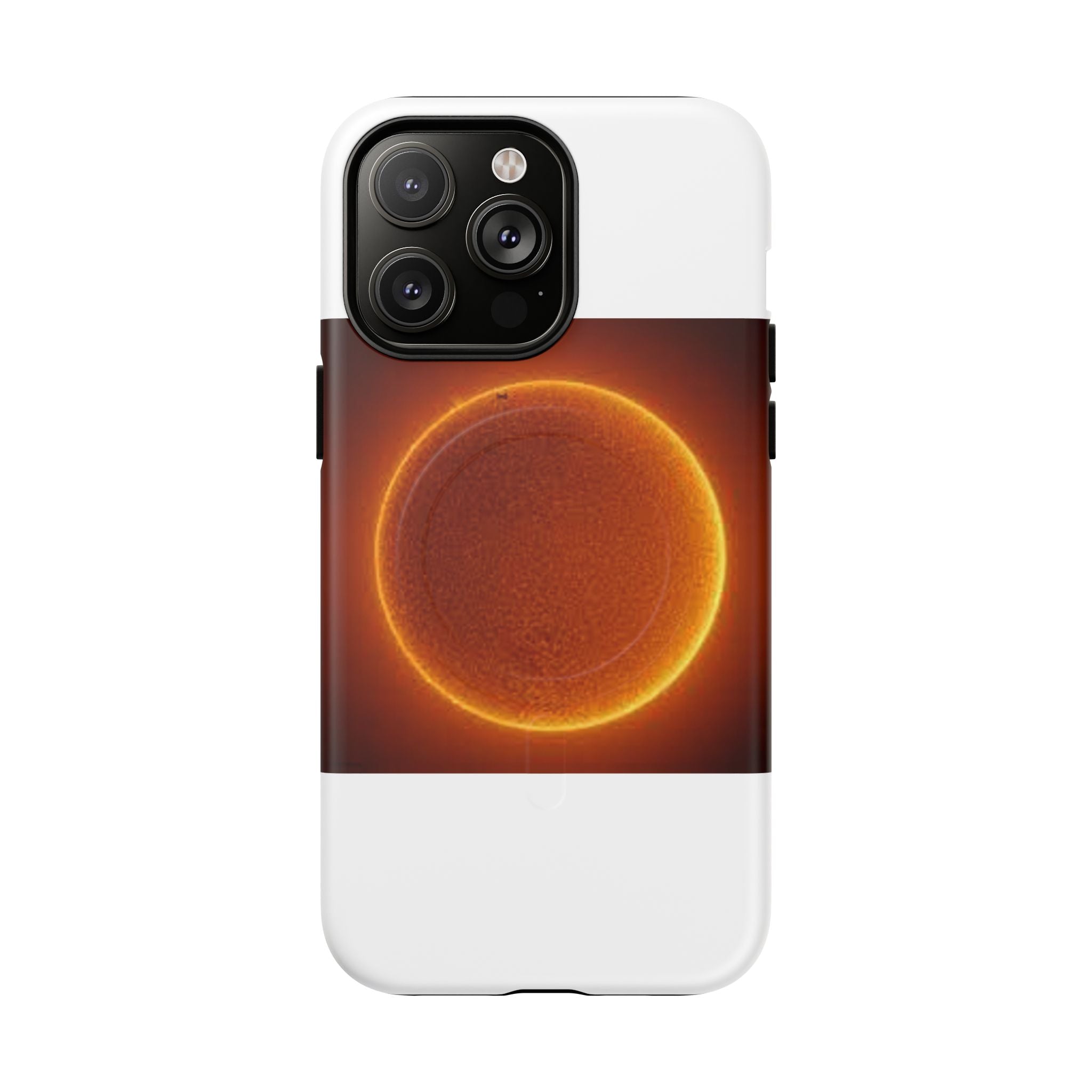 Coque de téléphone luminescente pour éclipse solaire | Coque magnétique résistante