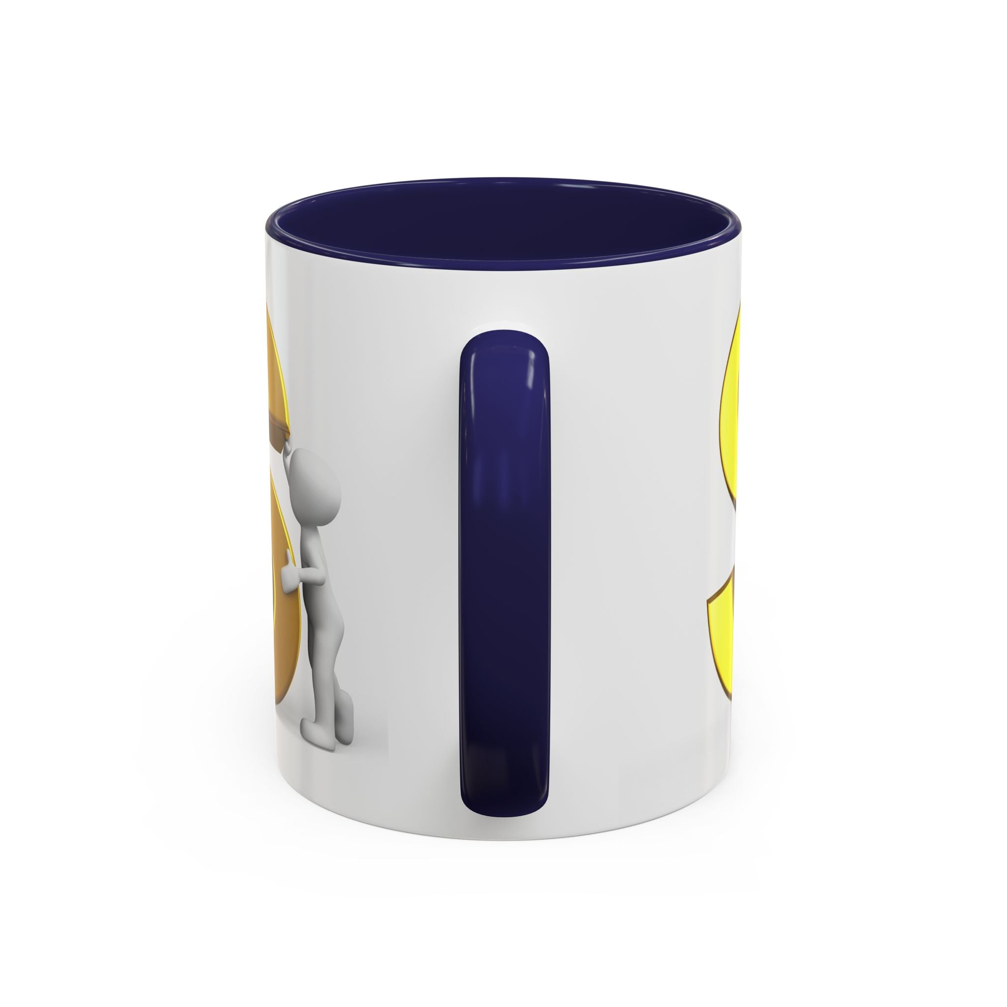 Gold Letter S Initial Mug | Accent Coffee Mug