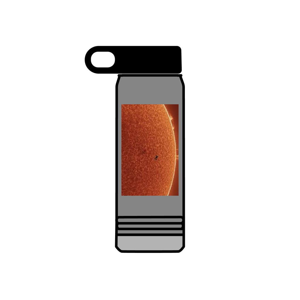 Sun Surface Photograph Water Bottle | Solar Sunspot 20oz