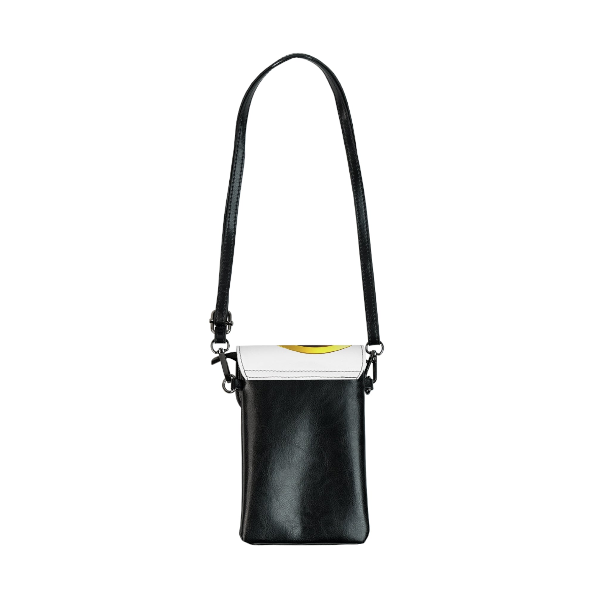 Gold Letter Q Phone Wallet Crossbody | Small Cell Phone Wallet