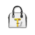 3D Letter T with Figure Shoulder Handbag | Monogram Initial Tote