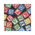 Alphabet Block Pattern Car Magnets | Kids ABC Magnetic Decals