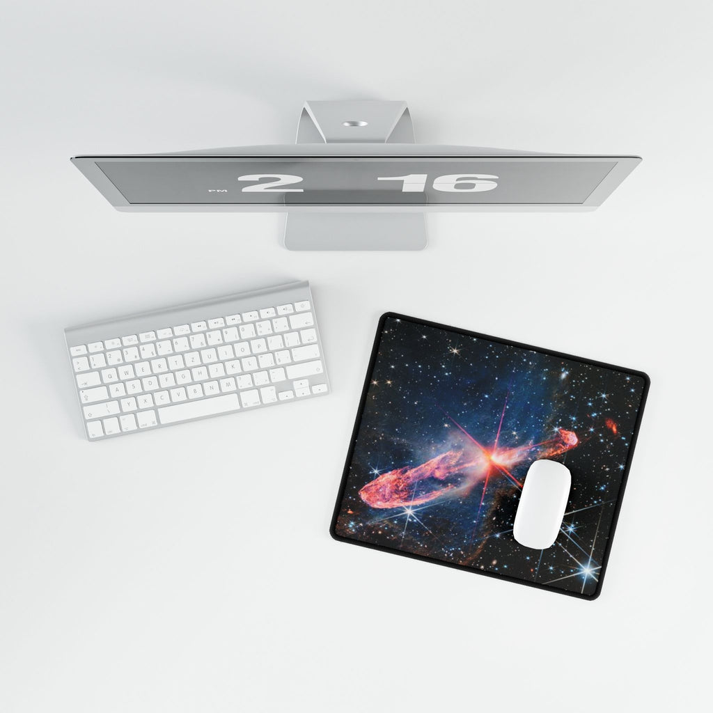 Galaxy Nebula Desk Mat | Space Stars Cosmic Mousepad