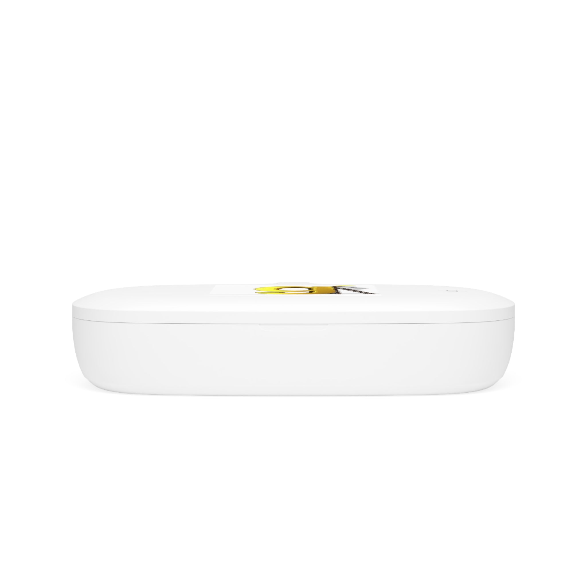 Gold Letter G with Ladder wireless charging pad | UV phone sanitizer