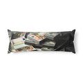 Stacked Money Print Body Pillow | Cash, Dollar Bills, Luxury
