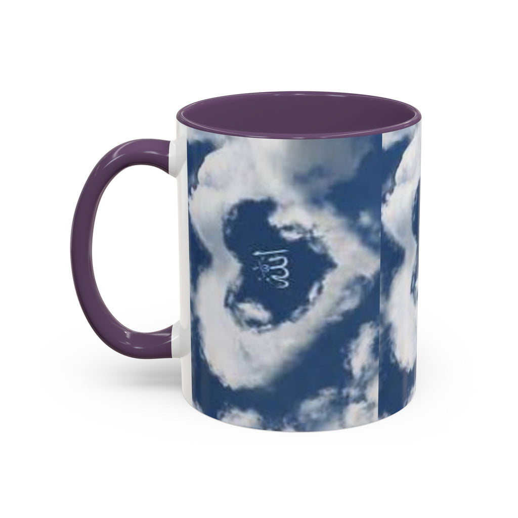 Allah Cloud Heart Mug | Accent Coffee Mug 11oz 15oz