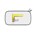 Gold Letter L with 3D Figure Passport Wallet | Initial L Travel Organizer