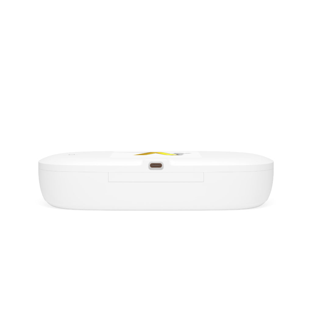 Gold Letter V Logo UV Phone Sanitizer and Wireless Charging Pad | Sanitizer Charger