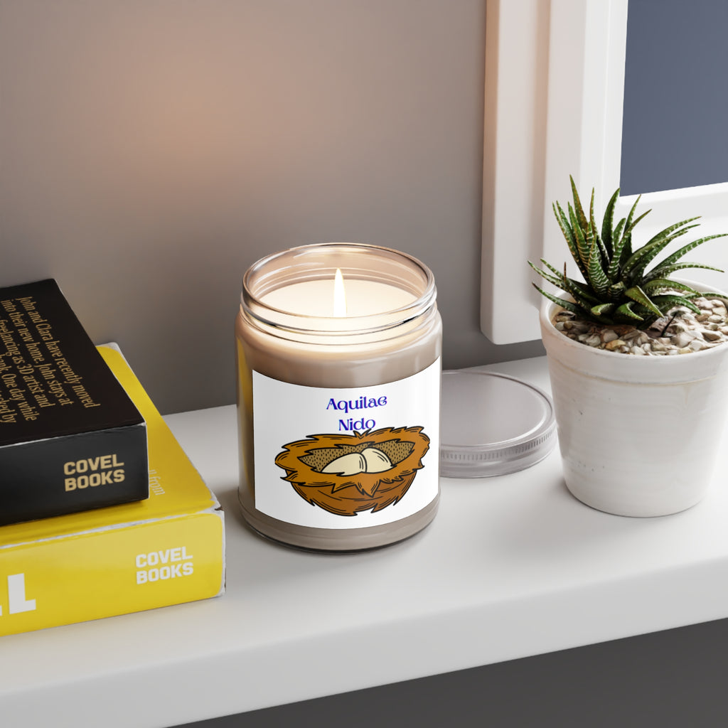 Aquilae Nido Nest Illustration Candle | 9oz Soy Candle