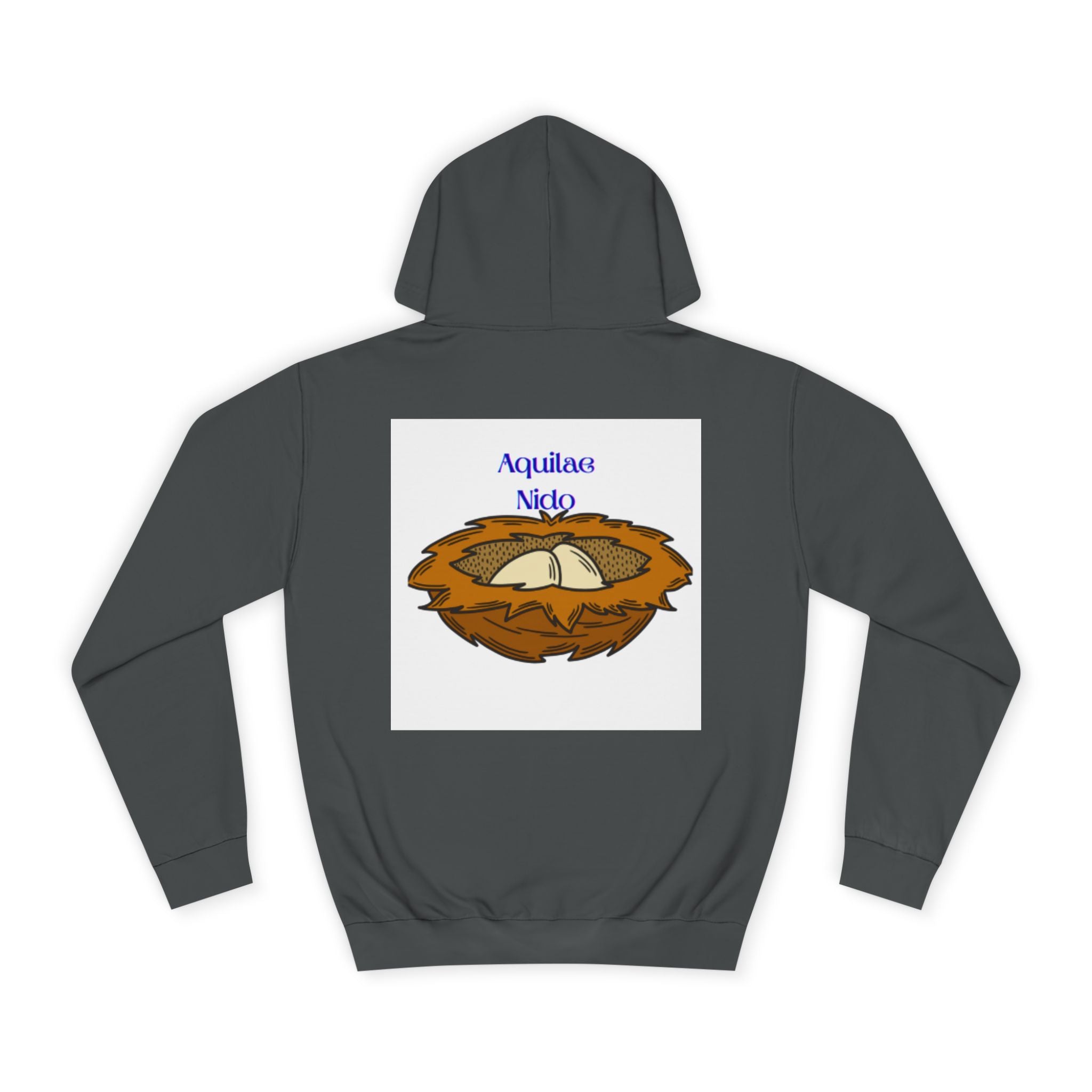Aquilae Nido Nest Illustration Hoodie | College Crest Style
