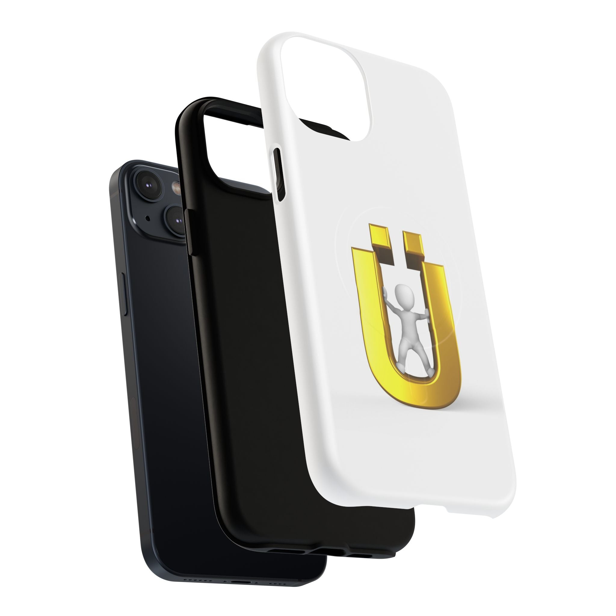 Gold Letter Ü Logo phone case | Tough Magnetic Case