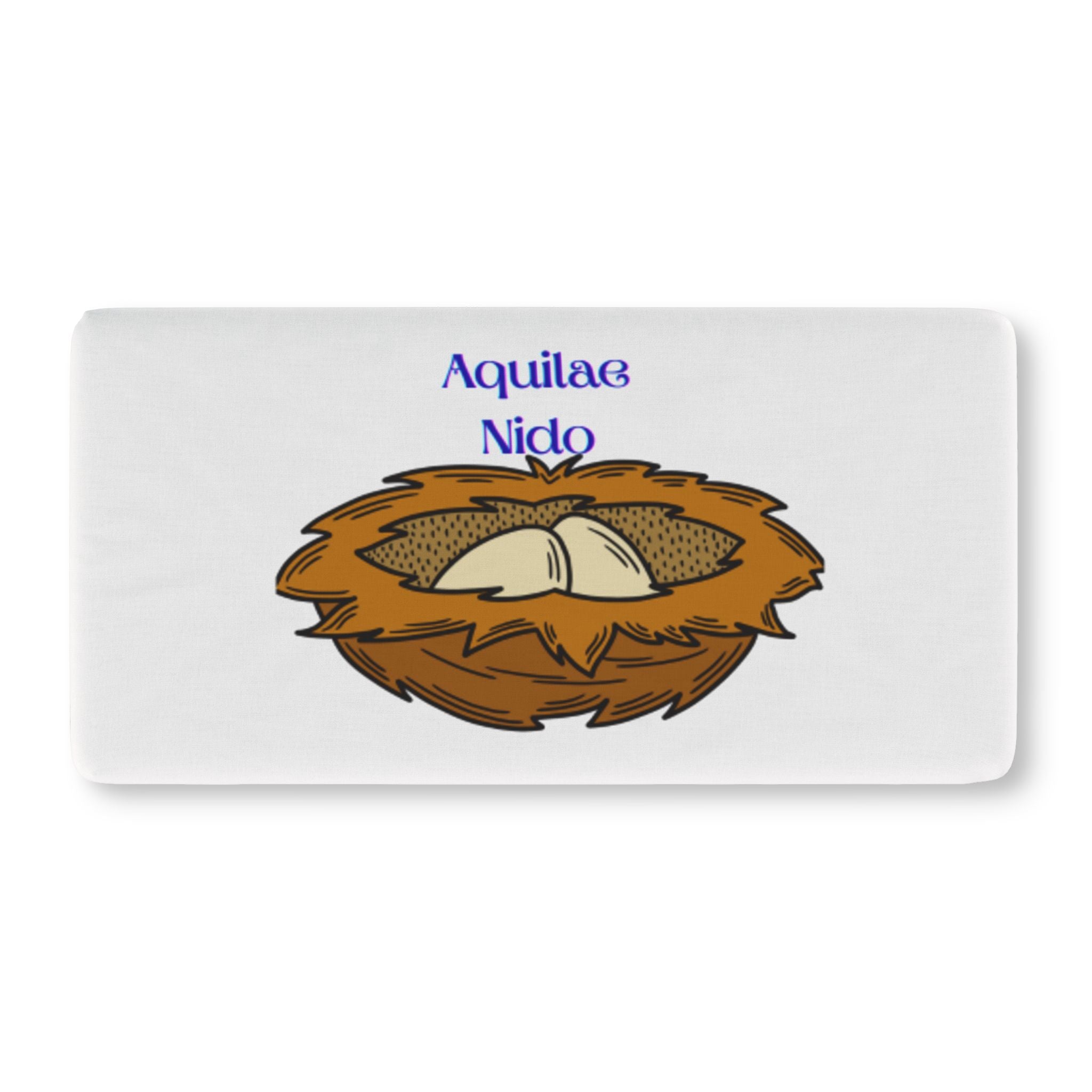 Aquilae Nido Illustration nid Drap-housse de berceau pour bébé