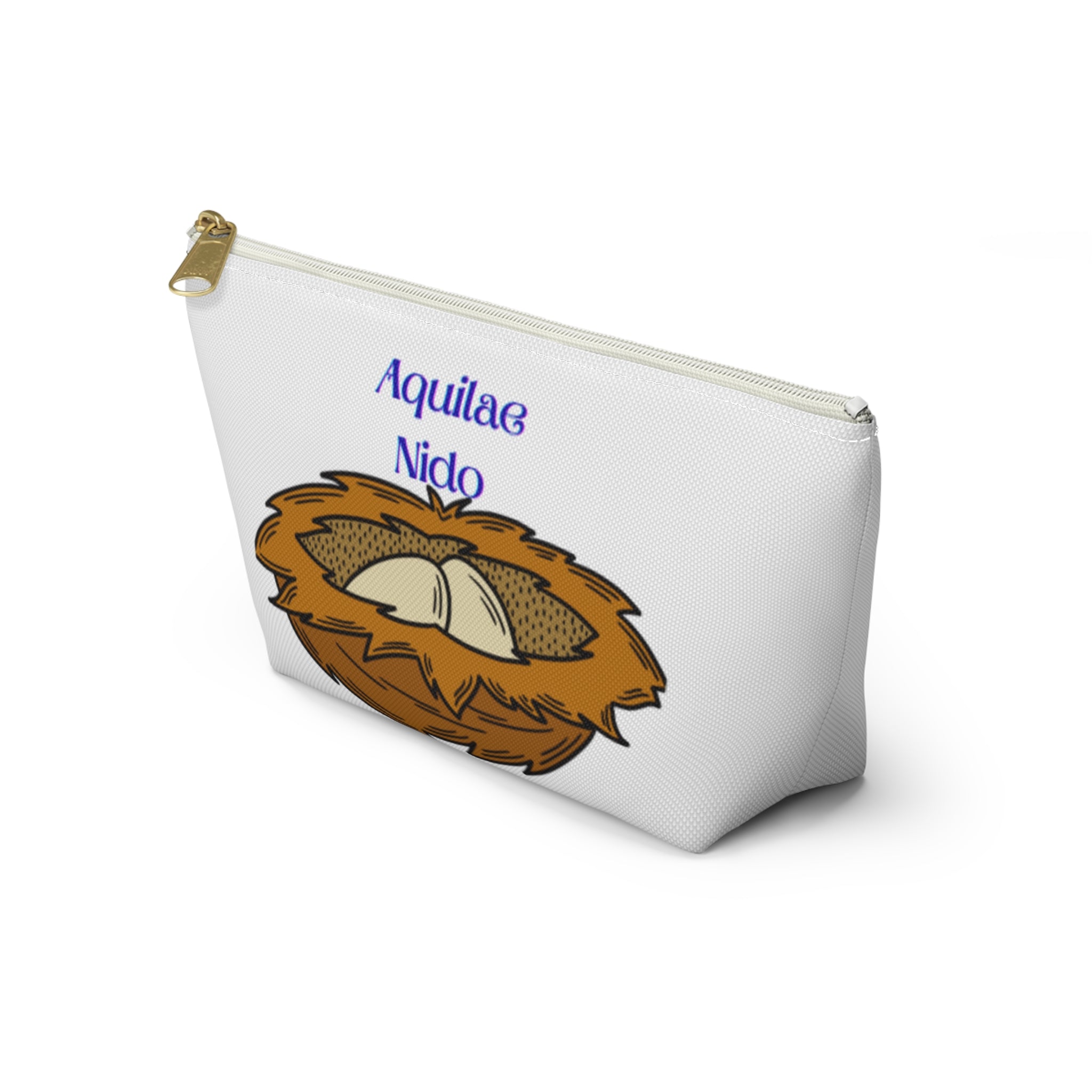 Aquilae Nido Nest Illustration Accessory Pouch