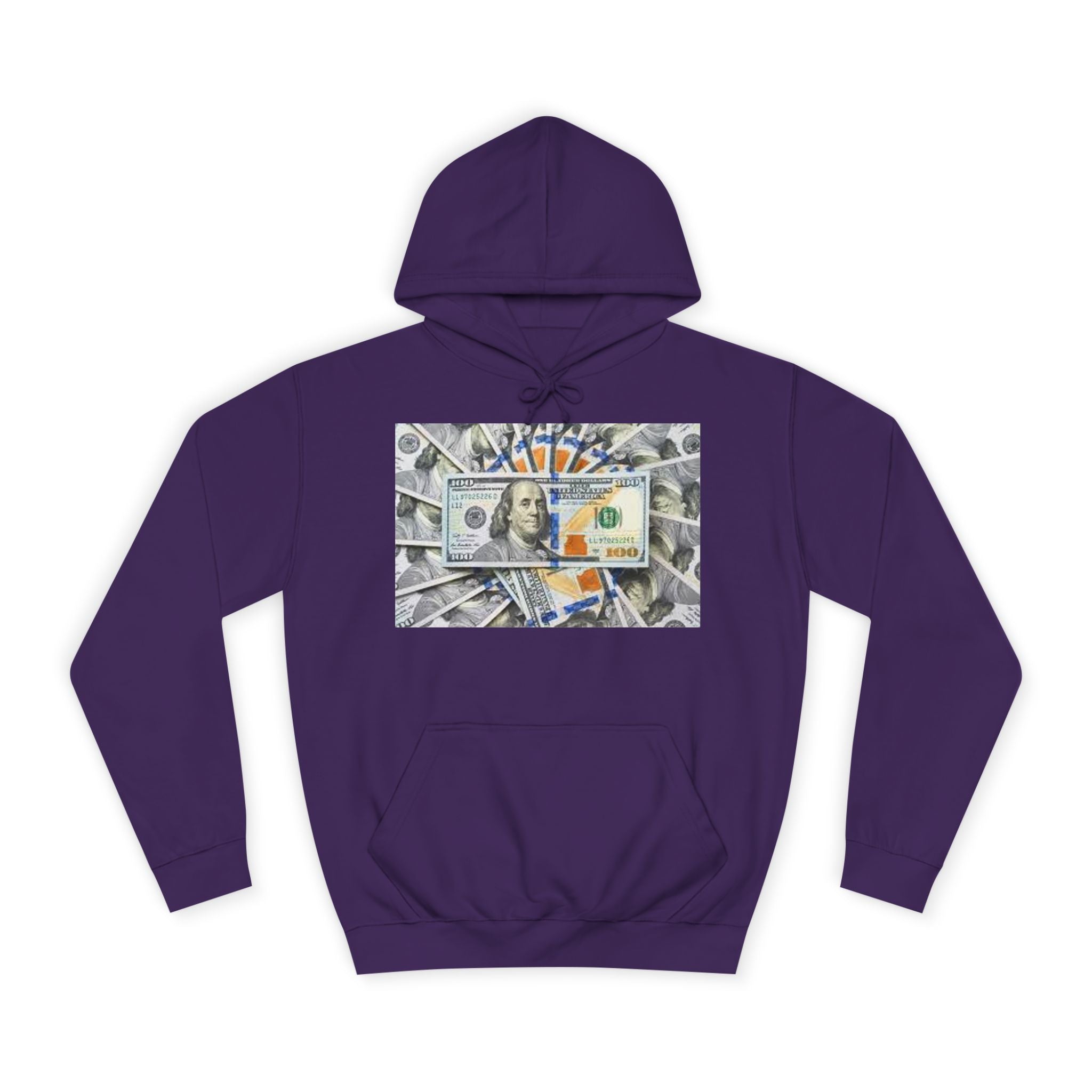 Hundred Dollar Bill Hoodie | Money Graphic Sweatshirt