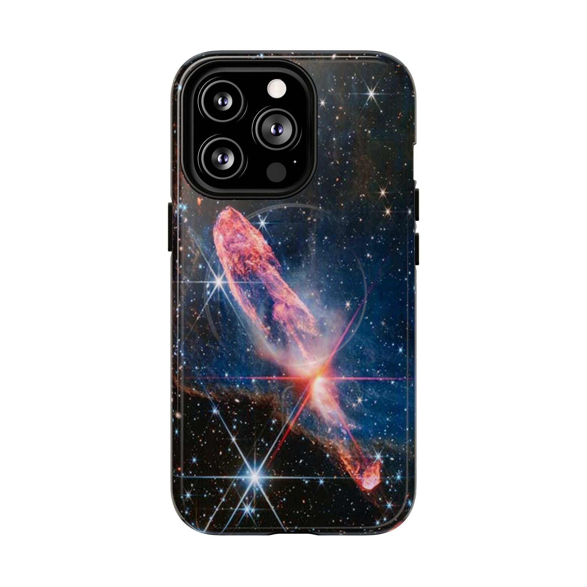 Coque de téléphone Nébuleuse Cosmique | Coque magnétique robuste, motif Galaxie spatiale