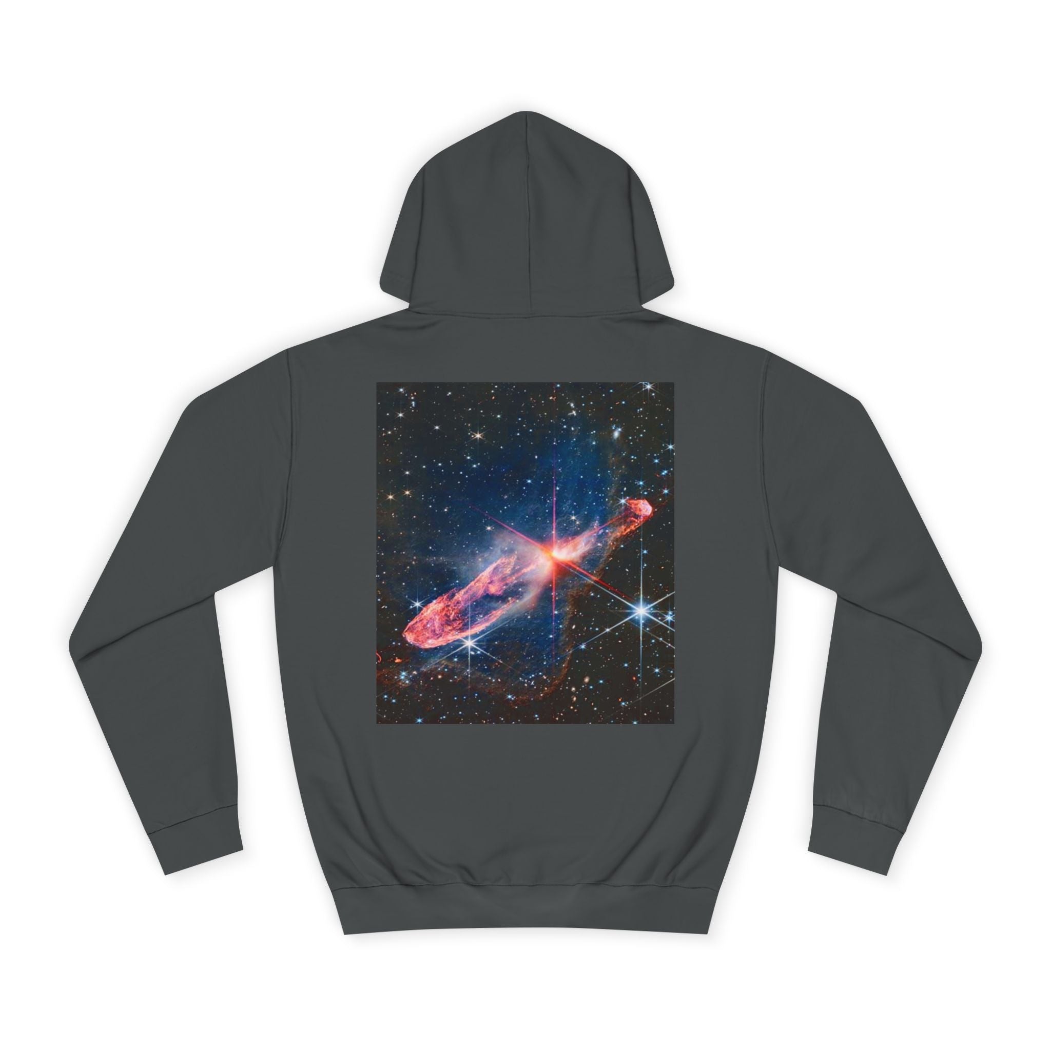 Nebula Space Photo Hoodie | Cosmic Galaxy Stars Astronautic Design