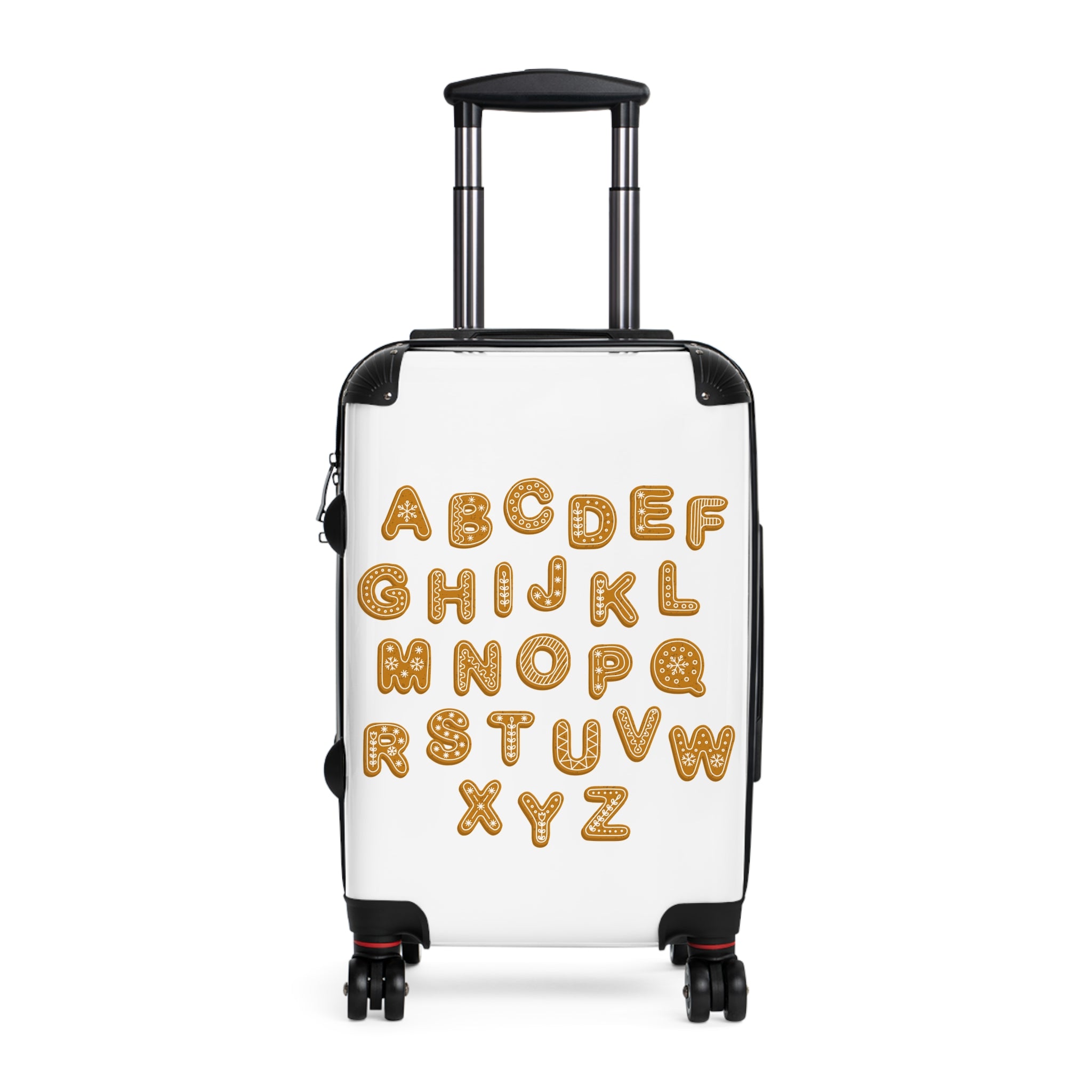 Alphabet Cookies Suitcase | Alphabet Letters Luggage Cover, Kids Travel