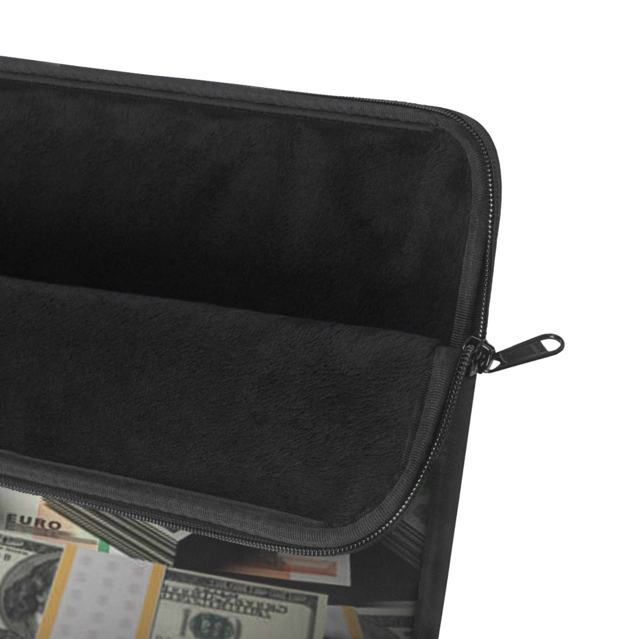 Stacked Cash Laptop Sleeve | Money Print, Currency Design