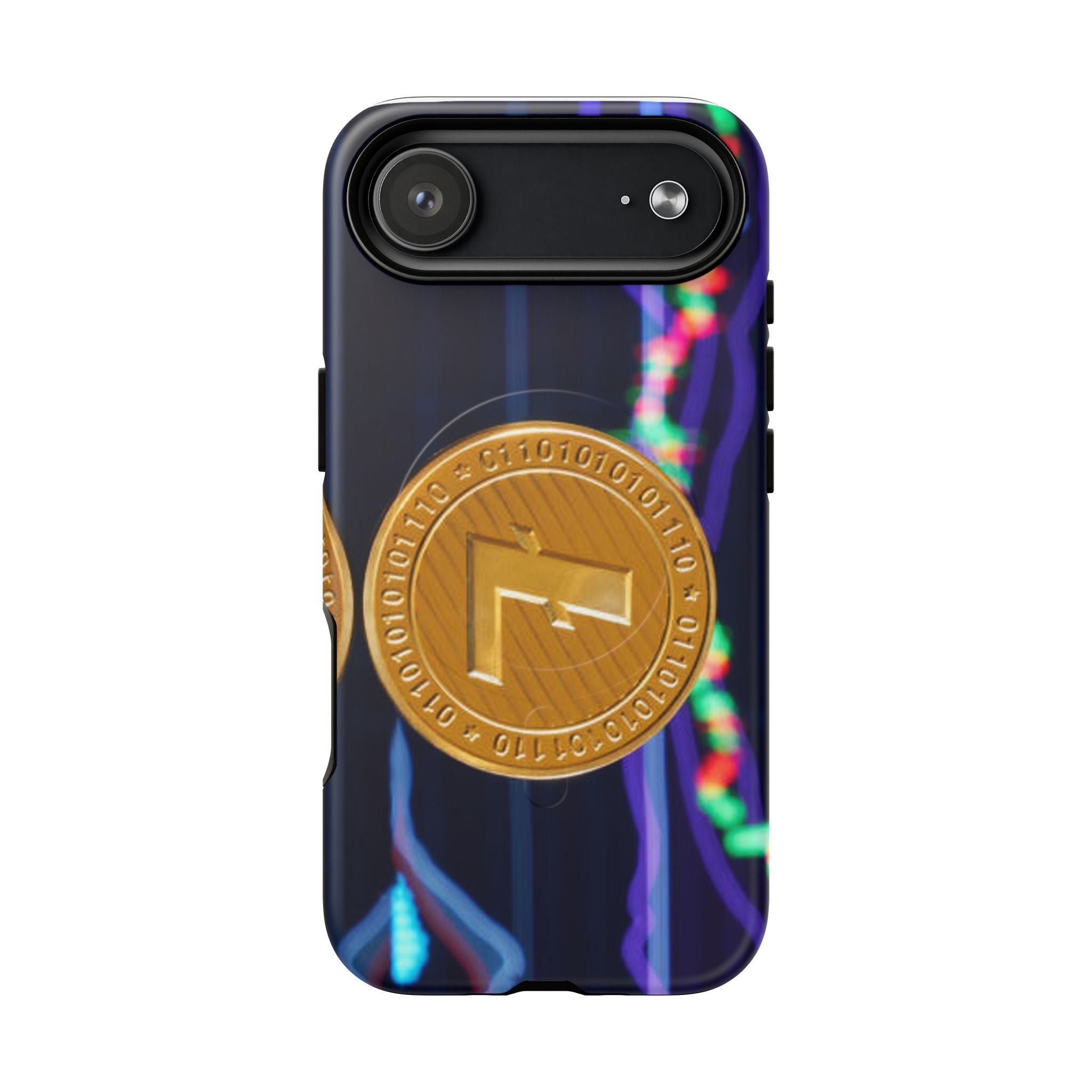 Coque de téléphone Litecoin Crypto Coin | Coque magnétique résistante, design Blockchain