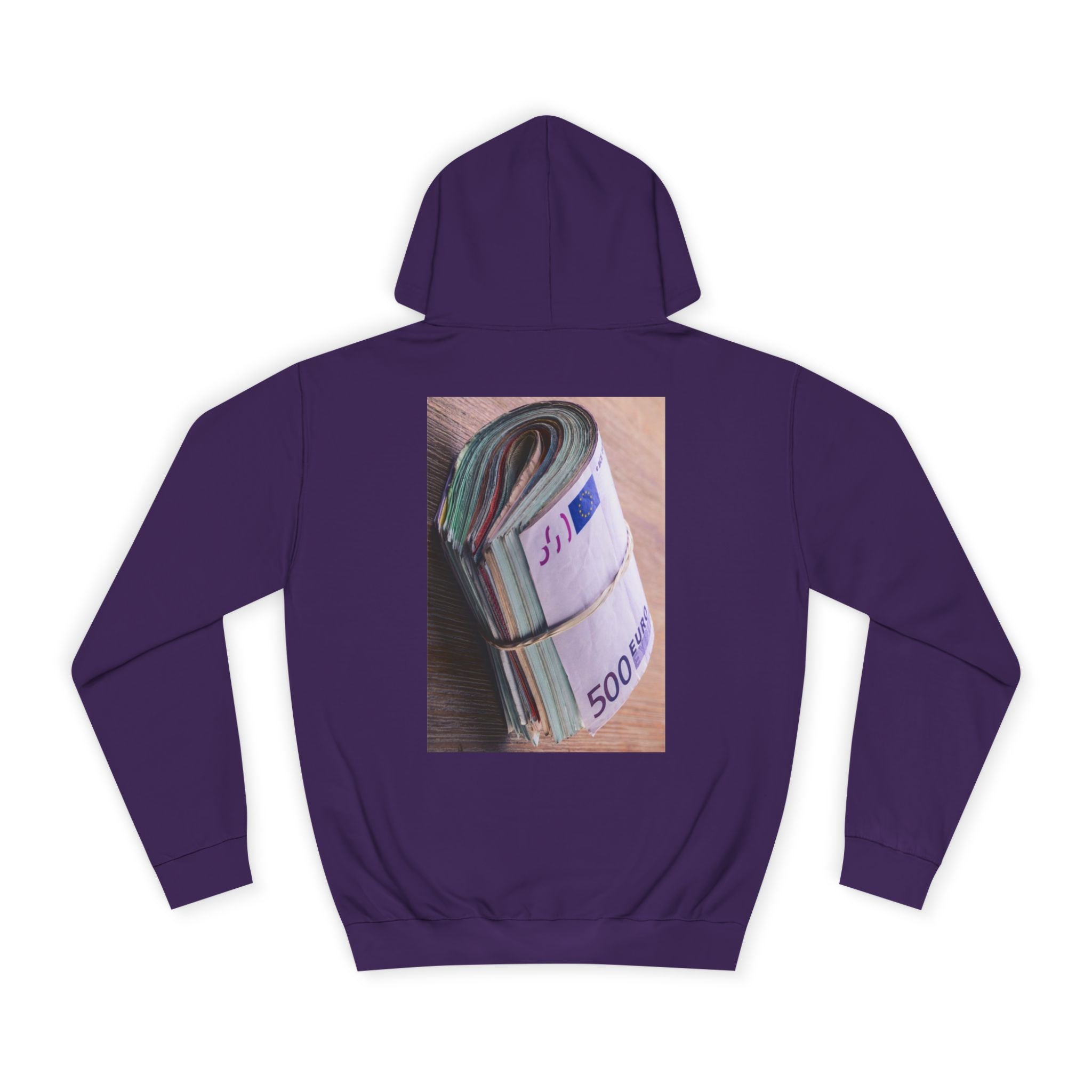 Rolled Currency Stack Hoodie | Money Print, Cash Bundle