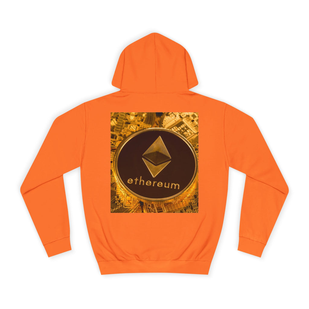 Ethereum Coin Hoodie | Crypto Logo Sweatshirt, Blockchain Design