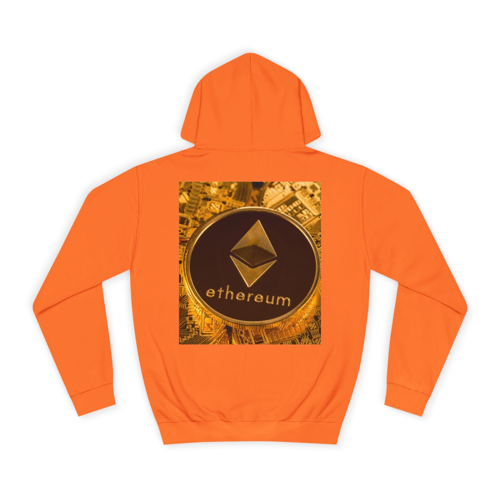 Ethereum Coin Hoodie | Crypto Logo Sweatshirt, Blockchain Design