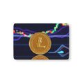 Litecoin Coin Nursery Crib Sheet | Baby Fitted Crib Sheet
