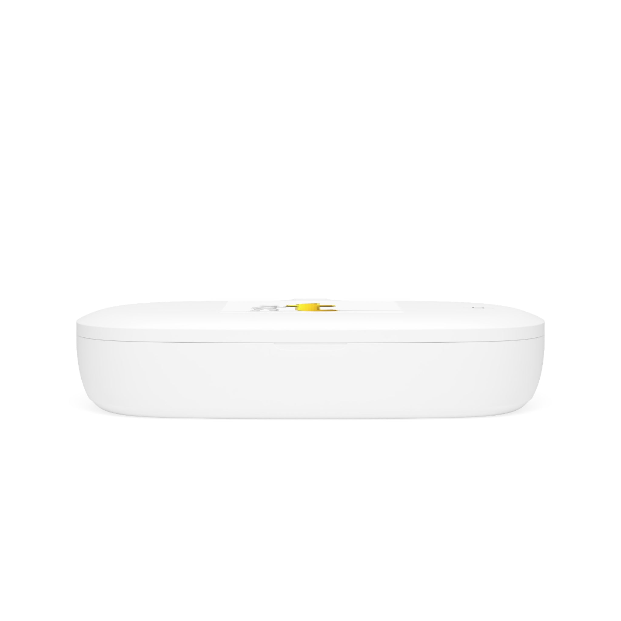 Yellow Letter T Design UV Phone Sanitizer and Wireless Charging Pad