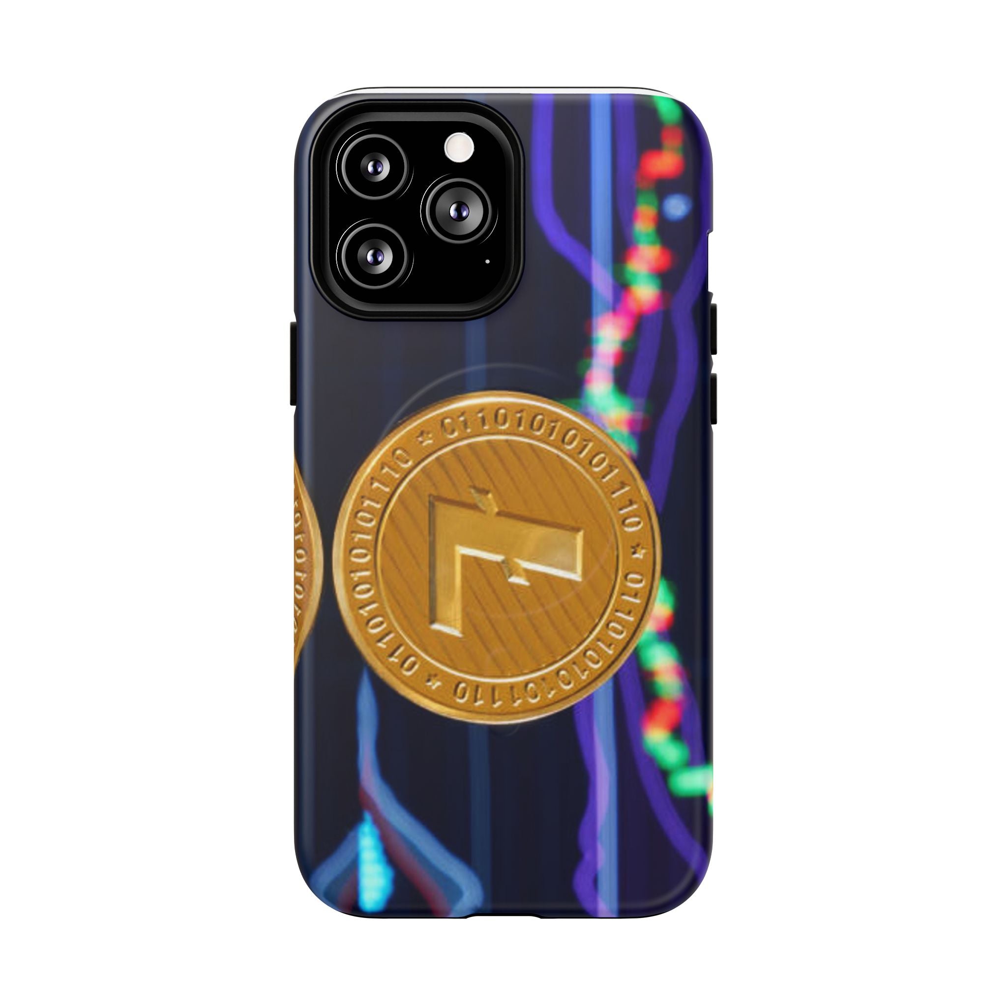 Coque de téléphone Litecoin Crypto Coin | Coque magnétique résistante, design Blockchain
