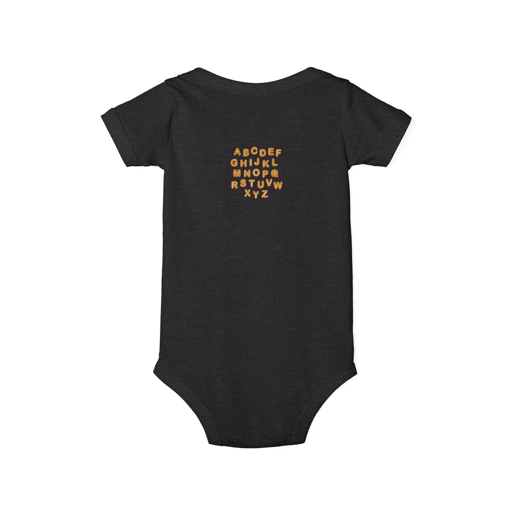 Handwritten Alphabet Infant Onesie | Baby Bodysuit