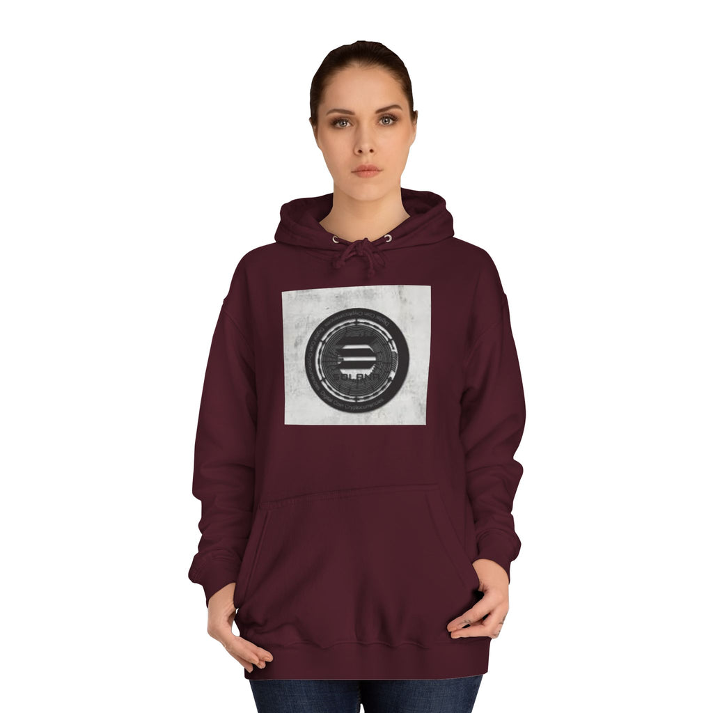 Solana Cryptocurrency Coin Hoodie | Retro Music Graphic
