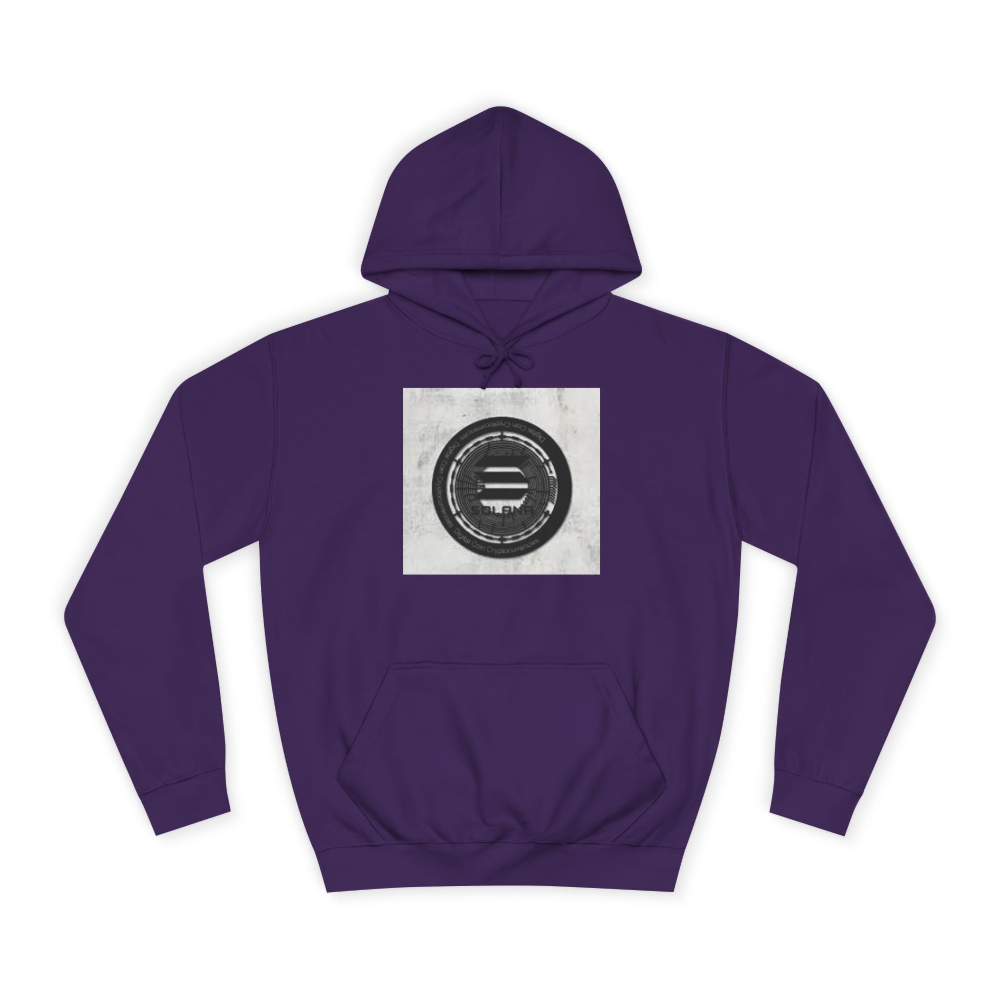 Solana Cryptocurrency Coin Hoodie | Retro Music Graphic