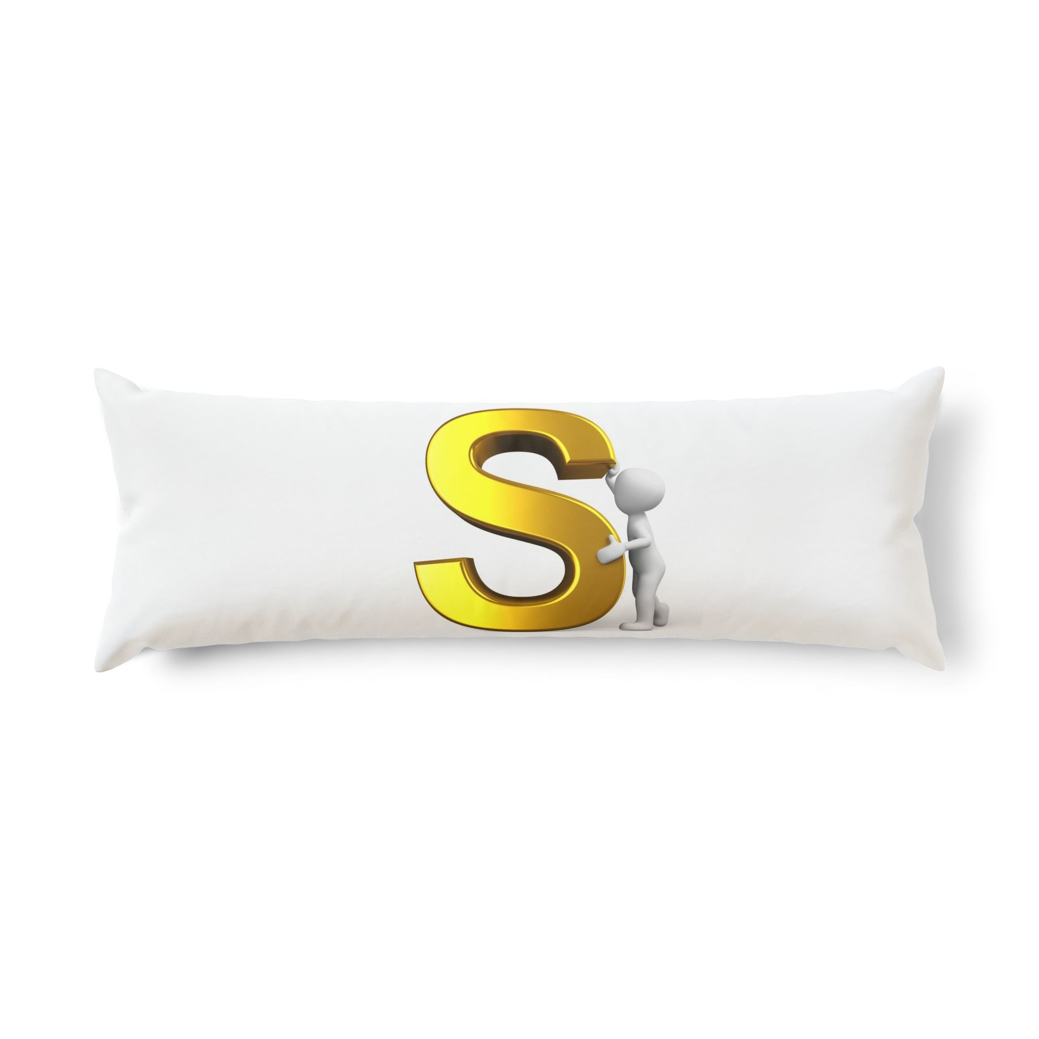 Body Pillow | 3D Letter S