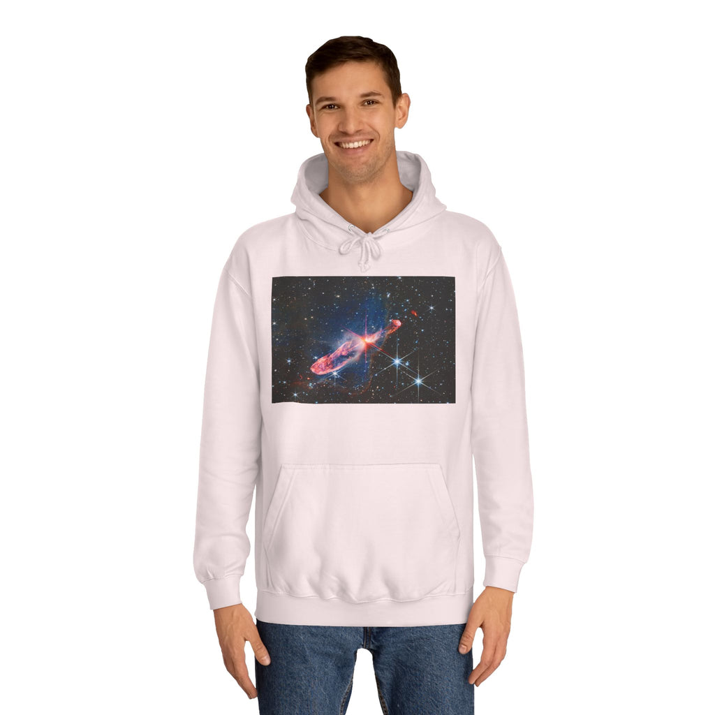 Nebula Space Photo Hoodie | Cosmic Galaxy Stars Astronautic Design