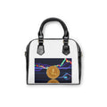 Litecoin Crypto Coin Shoulder Handbag | Digital Currency Design